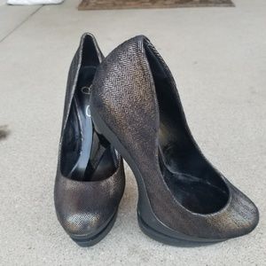 Unique Double Jessica Simpson 5+"  heels